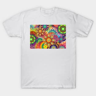 Mandala Gnome Engineers T-Shirt